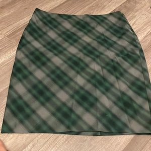 Plaid skirt by The Limited